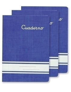 LIBRETA PACSA CUADERNO A5+ 30h HZ AZUL - Pack de 20 unidades