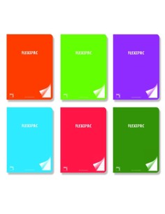 LIBRETA PACSA FLEXIPAC A4 48h CD.3 (6) - Pack de 36 unidades