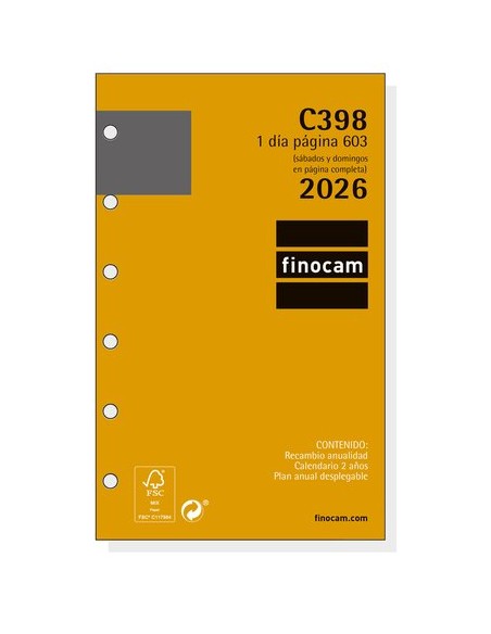 RECAM.AG.F. C398 CLASSIC 603 ANUAL D/P