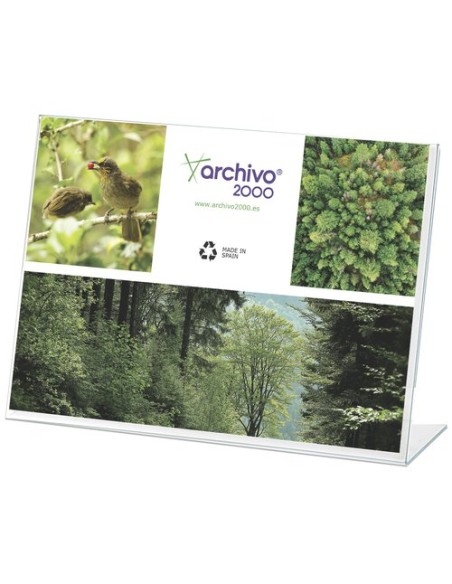 EXPOSITOR SOBR. L A3 HORIZONTAL CRISTAL