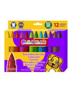 ROTULADOR INSTANT PLAYCOLOR JUMBO C/12 - Pack de 6 unidades