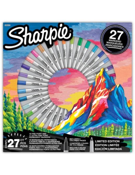 ROTUL.PAPERMATE SHARPIE MARKER CAJA 27 - Pack de 6 unidades
