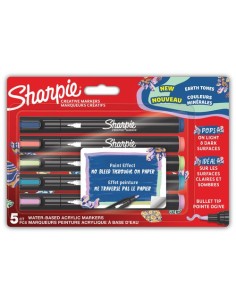 ROTUL.SHARPIE CREAT. ACRYLIC C.TIE BL.5