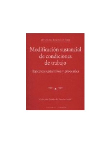 Modificacion sustancial de condiciones de Trabajo