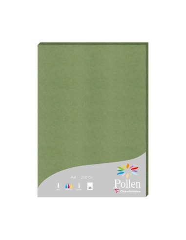 PAPEL CLAIREFONTAINE POLLEN A4 25h SALVI