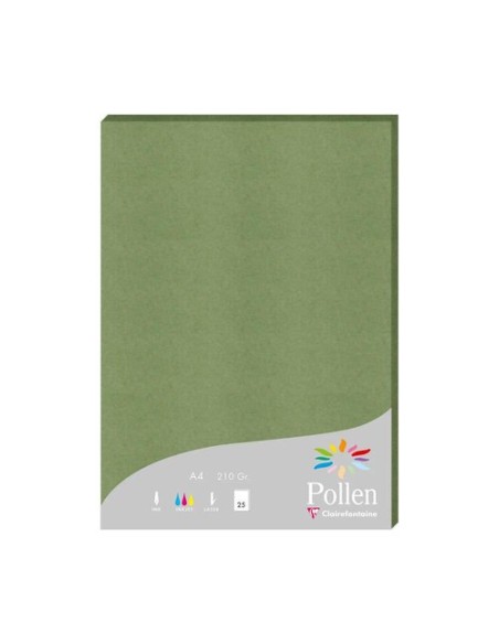 PAPEL CLAIREFONTAINE POLLEN A4 25h SALVI