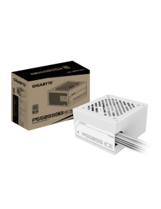 FUENTE ALIMENTACION GIGABYTE GP-P550SS ICE,550W,ACTIVE PFC,80+ SILVER,120MM,ATX,BLANCO (CAJA MARRON INTEGRACION)