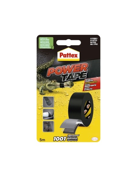 CINTA ADHESIVA PATTEX POWER TAPE 50x5 NE