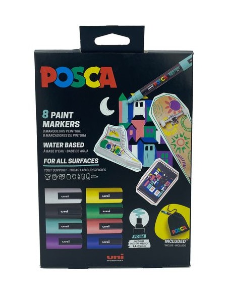 ROTUL.UNI-POSCA PC-5M E/8