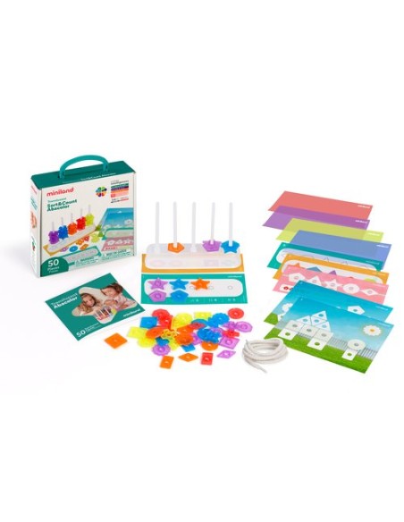 JUEGO ED.MINILAND TRANS.SORT&COUNT ABACO