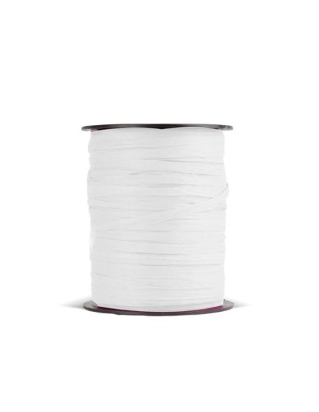 CINTA REGALO RAFIA R.100 m.3,5 mm BLANCO