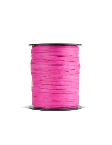 CINTA REGALO RAFIA R.100 m.3,5 mm FUCSIA