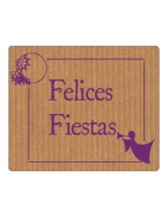 ETIQ.REG. R.300 FELICES FIESTAS ANGEL