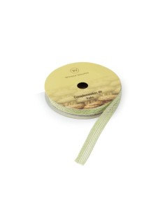 CINTA REGALO YUTE R.3 m.10 mm VERDE