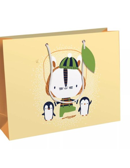 BOLSA PAPEL EXCELLIA 37x27 COLEGAS P/6