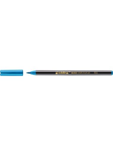 ROTUL.EDDING 1340 BRUSHPEN METALLIC VERD - Pack de 10 unidades