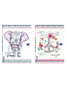 LIBRETA GRAP.OXFORD SCH.BOHO A4 48h HZT.