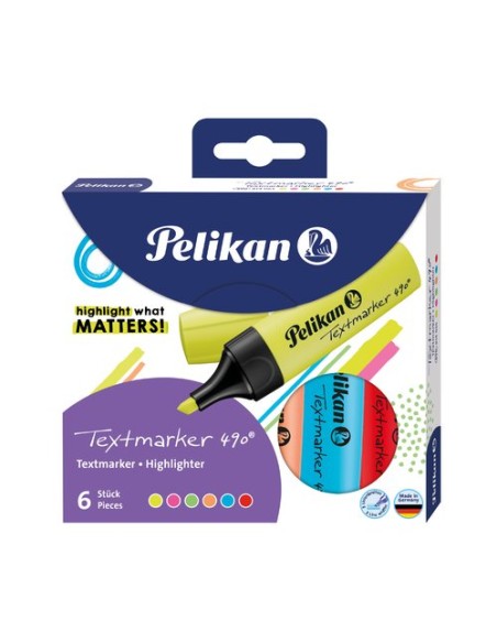 ROTUL.FLUOR PELIKAN 490  VIVOS C/6