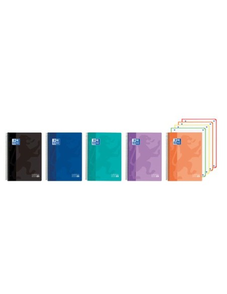 CUADERNO EUROPEANBOOK 4 TAPA PLÁSTICO CLASSIC A5+ 120H VIVOS OXFORD 400196863