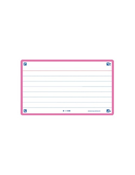FICHAS OXFORD FLASH 75x125 HZ. FUCSIA (3