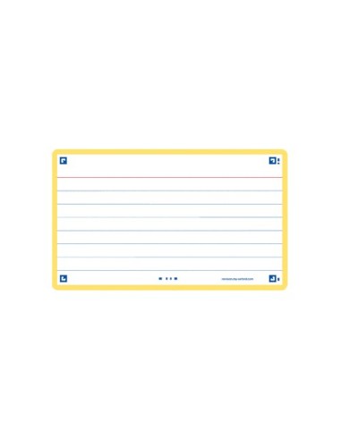 FICHAS OXFORD FLASH 75x125 HZ. AMARILLO
