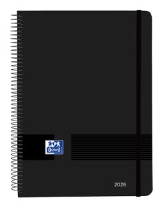 AG.OXF. LIVE&GO BLACK t.PP A5 S/V NEGRO