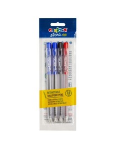 BOLIGRAFO CARIOCA SFERA RET. BOLSA 4 SUR