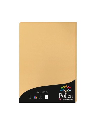 PAPEL CLAIREFONTAINE POLLEN A4 50h CARAM