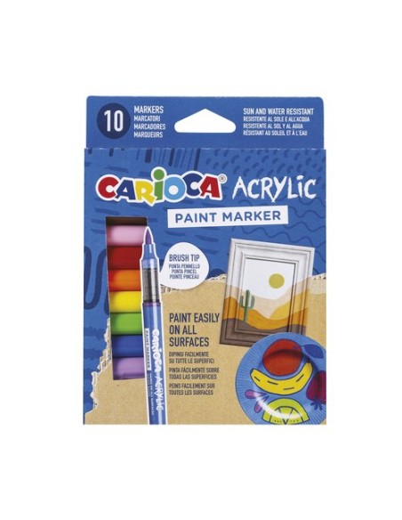 ROTUL.ACRILICO CARIOCA CAJA 10