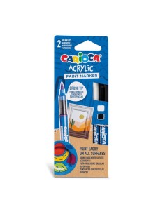 ROTUL.ACRILICO CARIOCA PLUS BLISTER 2