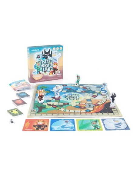 JUEGO MINILAND ESCAPA DE MONSTRUOLANDIA - Pack de 6 unidades