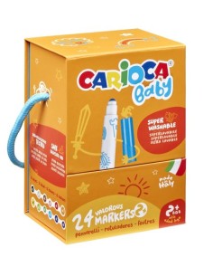 ROTUL.CARIOCA BABY MARKER C/12