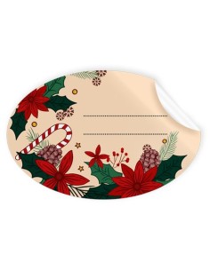 ETIQ.REG. R.250 OVAL. NAVIDAD PASCUEROS