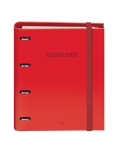 CARPEBLOC DOHE COLOUR VIBES A4 ROJO