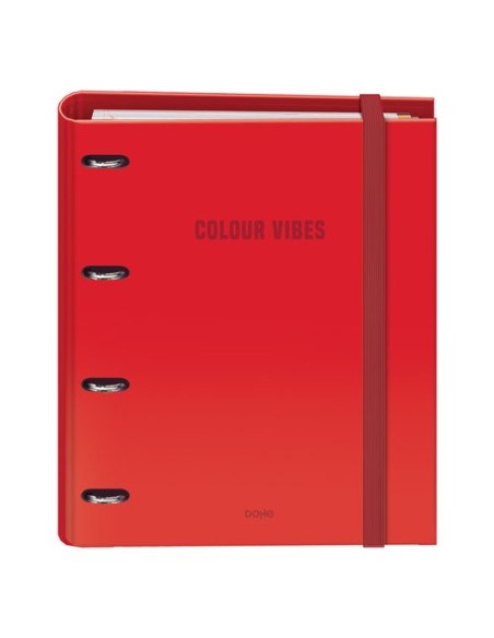 CARPEBLOC DOHE COLOUR VIBES A4 ROJO