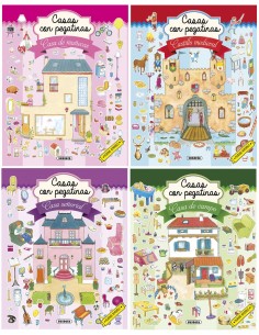 Casas con pegatinas surtidos