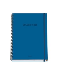 BLOC DOHE COLOUR VIBES A4 100h CD.5 AZUL
