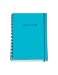 BLOC DOHE COLOUR VIBES A4 100h CD.5 CYAN