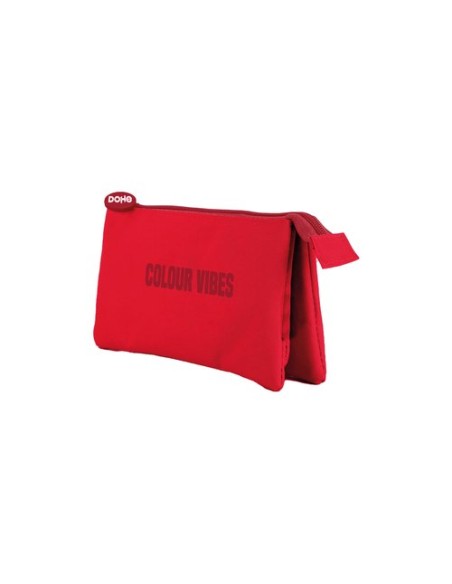 PORTATODO DOHE COLOUR VIBES TRIPLE ROJO