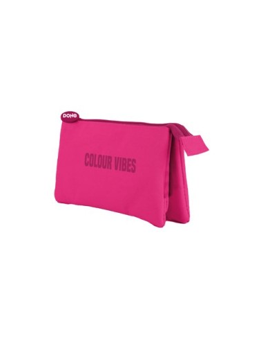 PORTATODO DOHE COLOUR VIBES TRIPLE ROSA