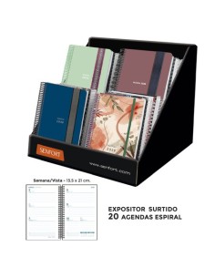 AG.SENF. ESPIRAL S/V SURTIDO EXP.20