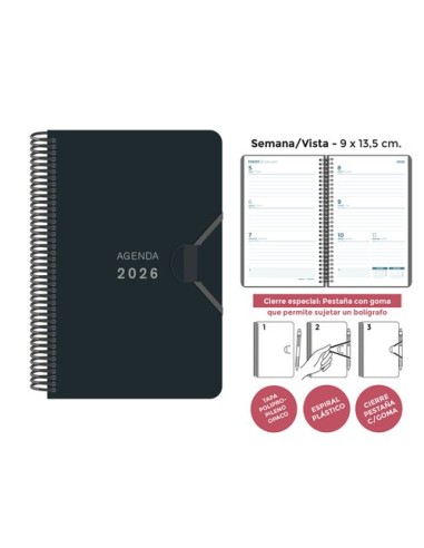 AG.SENF. MINI 90x135 S/V NEGRO