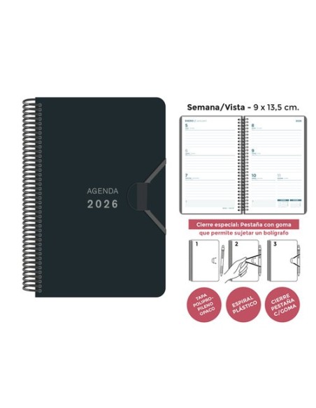 AG.SENF. MINI 90x135 S/V NEGRO