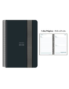 AG.SENF. UNICOLOR 135x210 D/P NEGRO