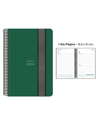 AG.SENF. UNICOLOR 135x210 D/P VERDE OSCU