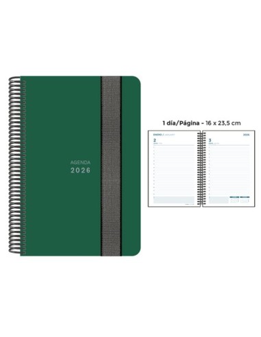 AG.SENF. UNICOLOR 160x235 D/P VERDE OSCU