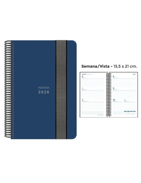 AG.SENF. UNICOLOR 135x210 S/V AZUL OSCUR