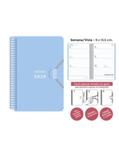 AG.SENF. MINI 90x135 S/V AZUL PASTEL