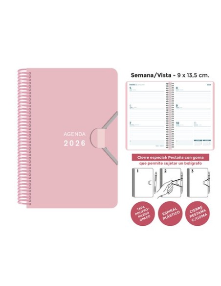 AG.SENF. MINI 90x135 S/V ROSA PASTEL