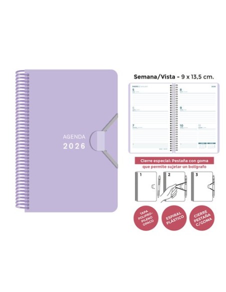 AG.SENF. MINI 90x135 S/V LILA PASTEL